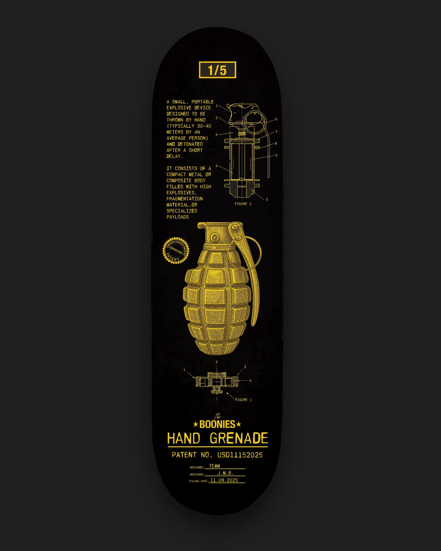 Blueprint Collection - Hand Grenade – Boonies