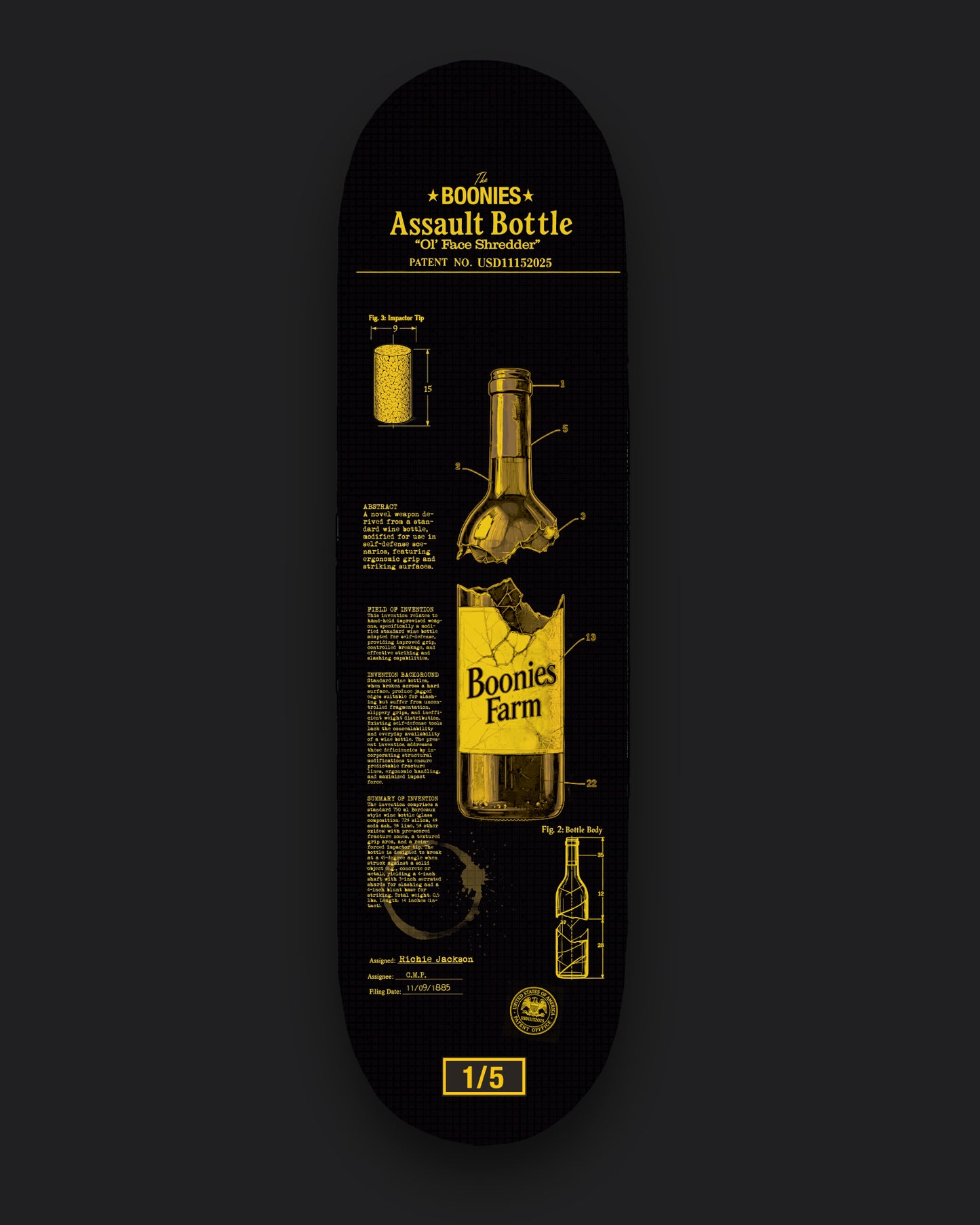 Blueprint Collection - Assault Bottle -Richie Jackson