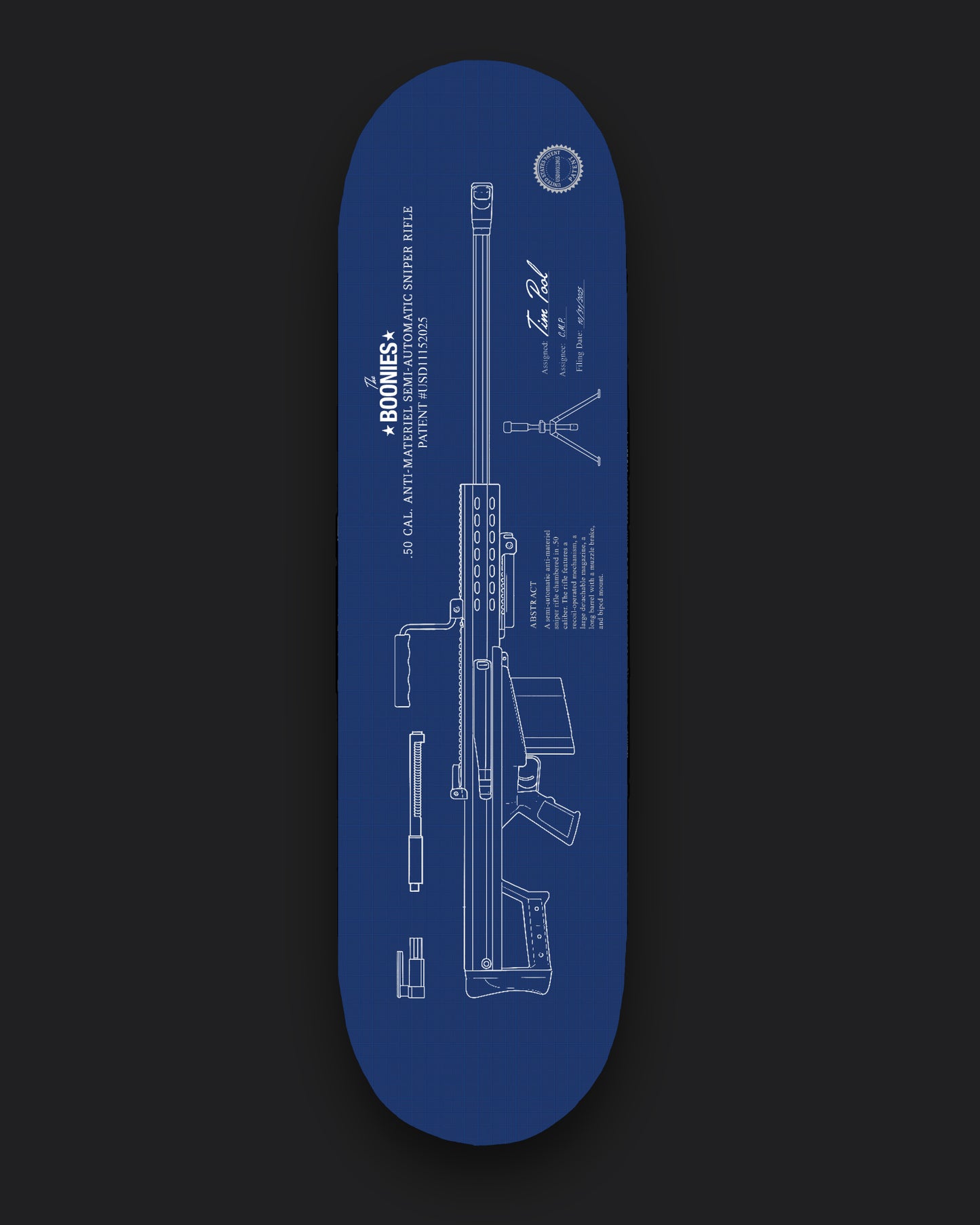 Blueprint Collection - .50 Cal Anti-Materiel  – Tim Pool